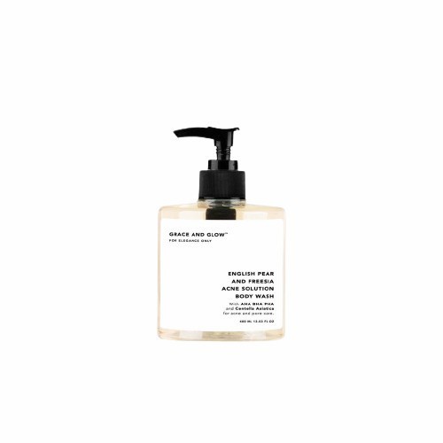 GRACE AND GLOW Body wash sabun mandi 400ml brightening anti acne wangi