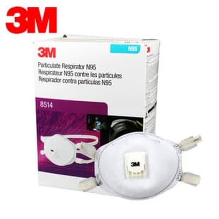 

Produk Unggulan 3M 8514 N95 Welding Reguler Respirator with Nuisance Level OV Relief Bagus