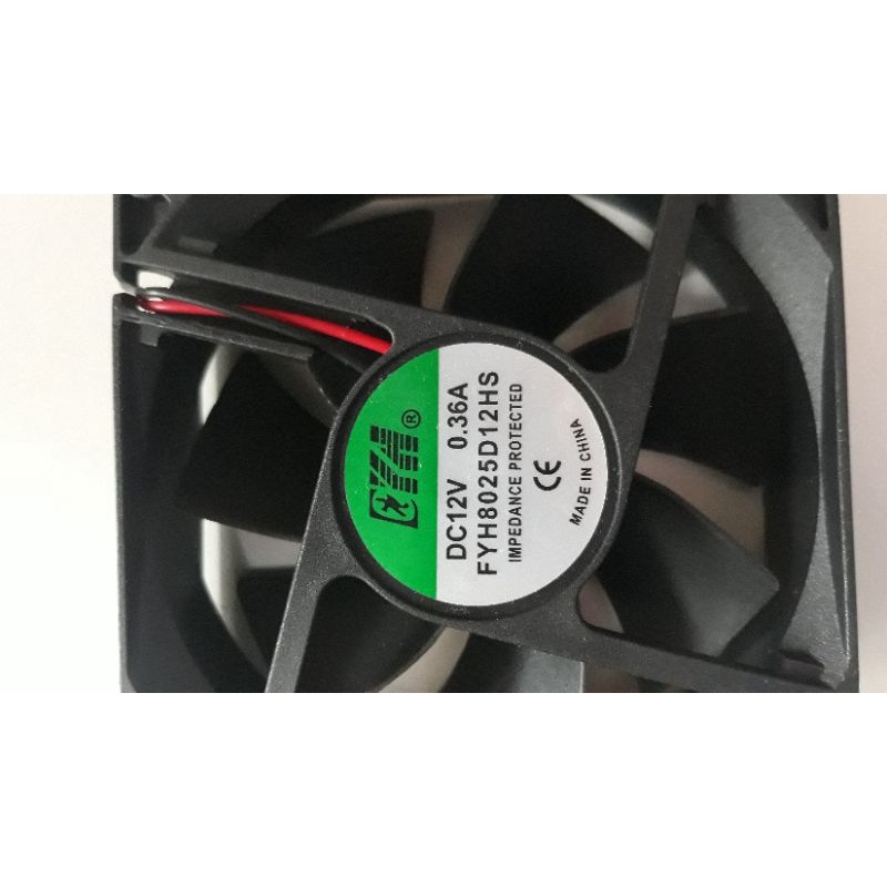 FAN DC 8X8 UKURAN 8X8 DC12V 0,36A