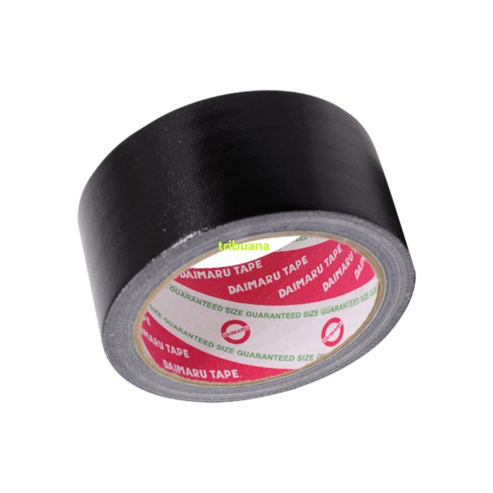 

Lakban Kain/Cloth Tape Hitam uk. 2"/48 mm Daimaru