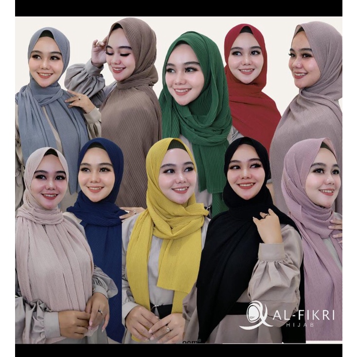 Hijab Murah/Jilbab Pasmina Plisket