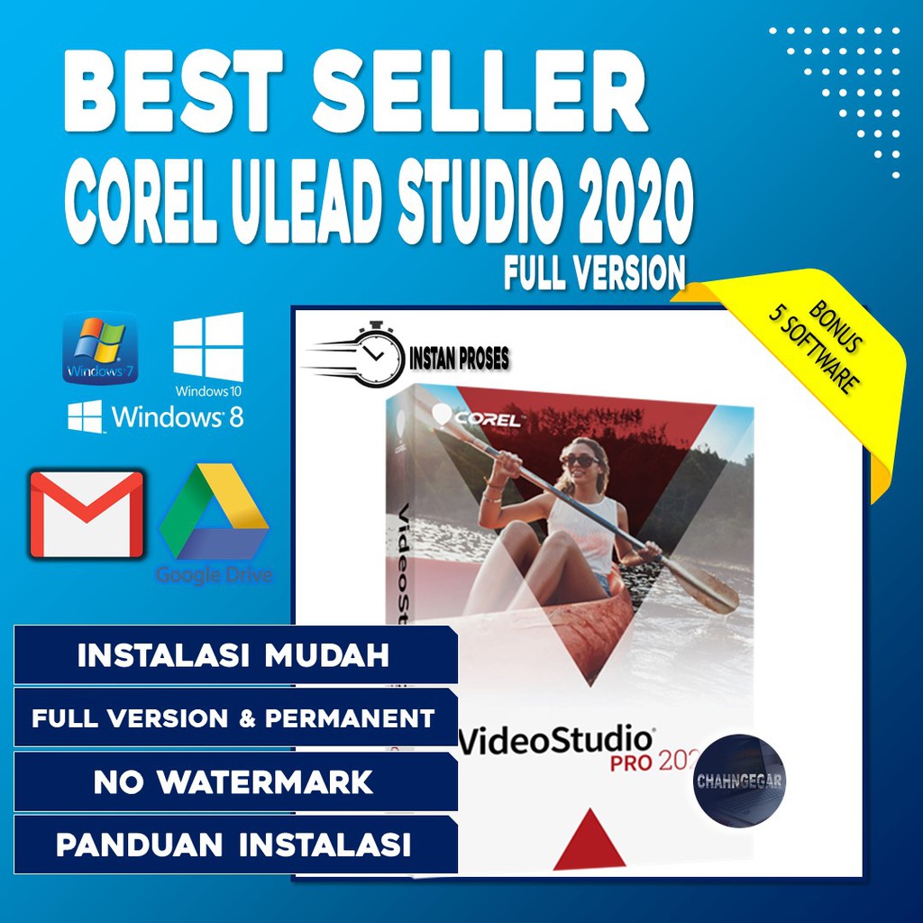 LINK | Corel VideoStudio Ultimate 2020 Full Version | Software Editing Video Windows Laptop DVDDrive