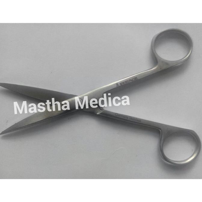 

Gunting Operasi Tajam tajam 14 cm/15 cm Renz Operating Scissors lancip