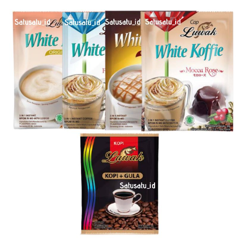 

Luwak White Koffie All Variant 10 sachet