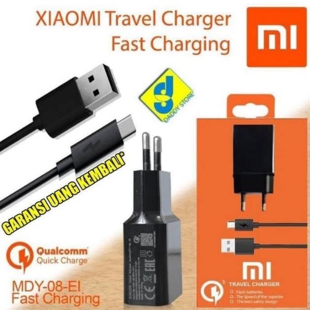 QUICK CHARGER XIAOMI - CHARGER MICRO XIAOMI - TRAVEL CHARGER FAST CHARGING - FA