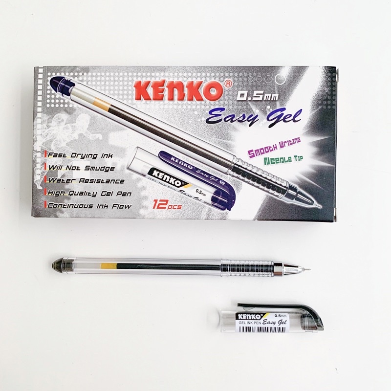

PULPEN KENKO EASY GEL 0.5mm (12pcs) HITAM | BIRU | MERAH | VIOLET | HIJAU | ORANGE | PINK