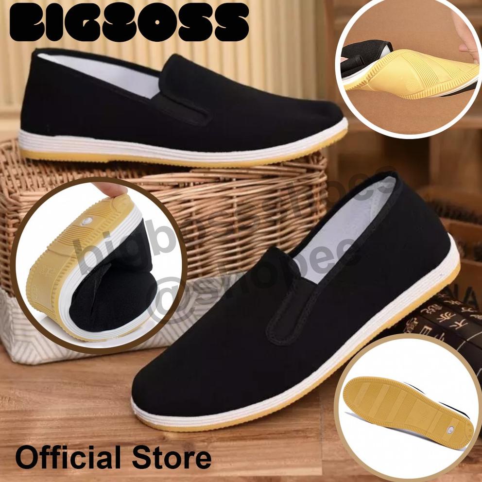 [KODE 8189] Sepatu BigBoss Kungfu Wushu Taichi Bruce Lee IP Man Import Kung fu Wing Chun Chinmi IP M