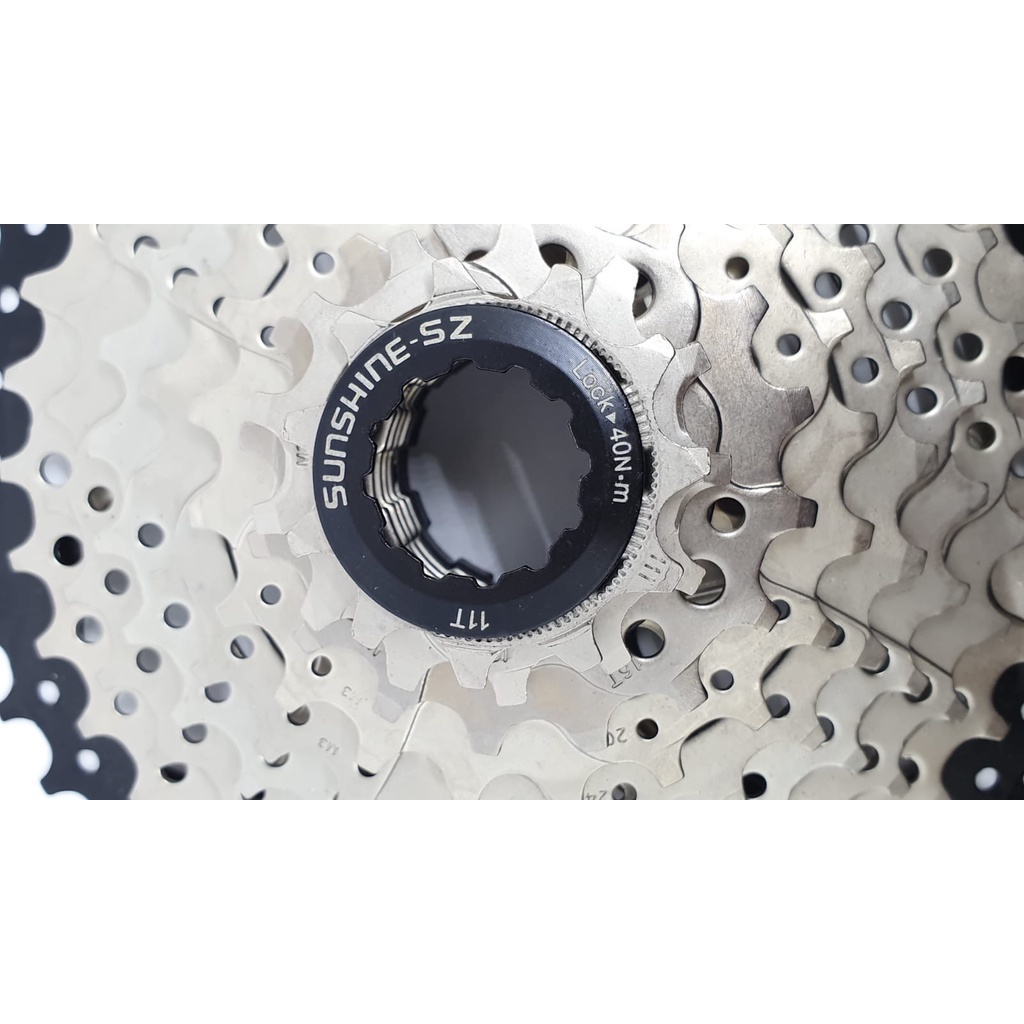 Sprocket Sunshine 9 Speed 9Speed 11 - 42T Sproket 42T Untuk Sepeda Lipat Seli Roadbike MTB Not Shimano