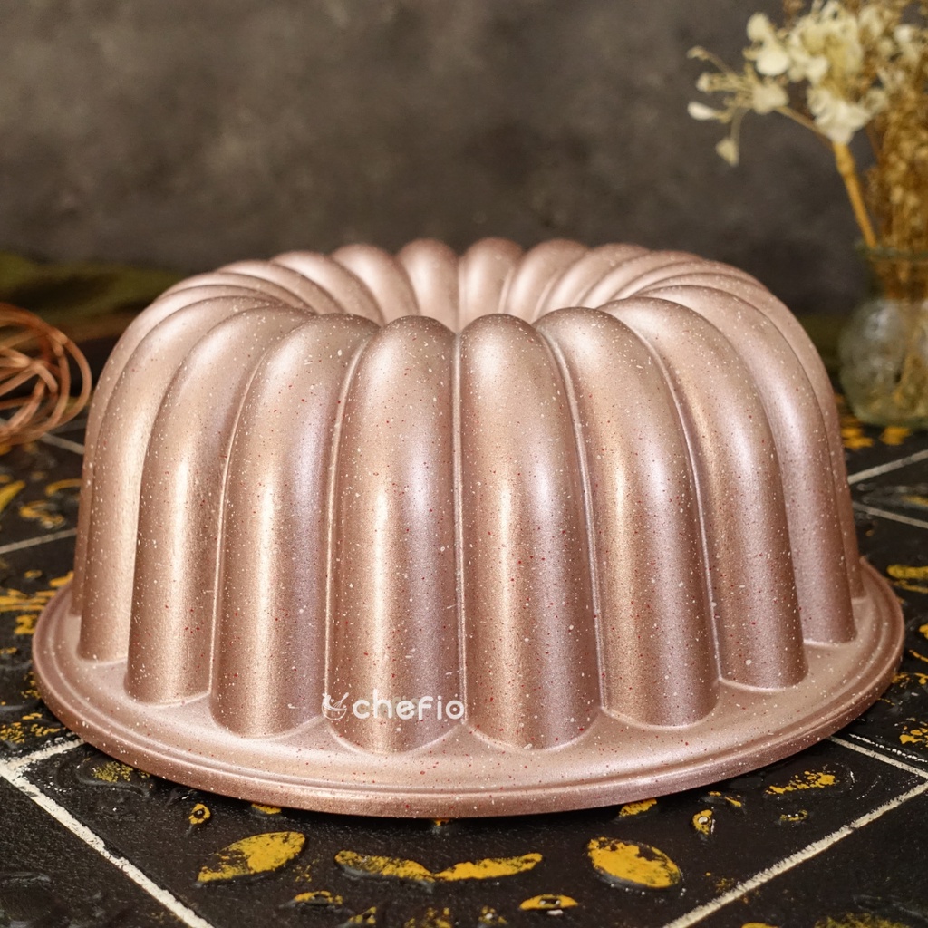 Chefio Loyang Elegant Pan / Bundt Pan / Tulban / Nordic Style