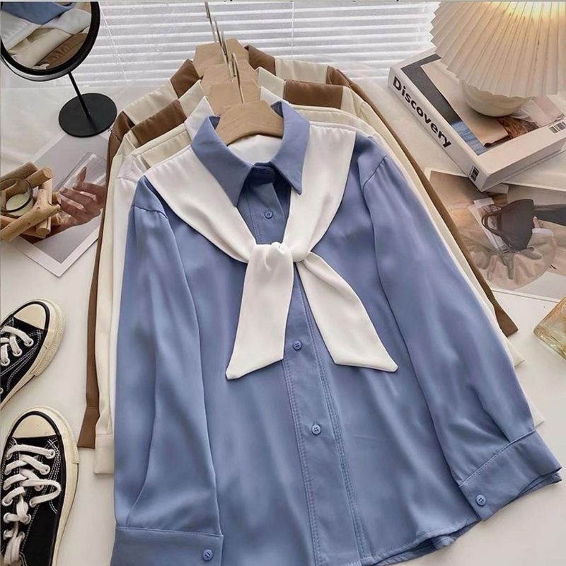 Sailor top baju atasan wanita korean style remaja