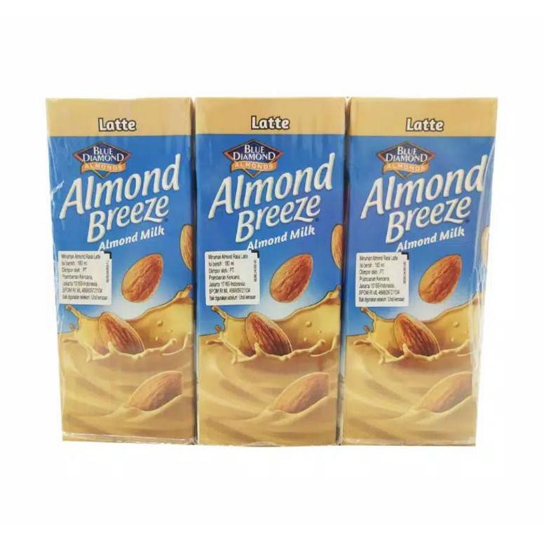 

[KODE WQ567] ALMOND BREEZE ALMOND MILK BLUE DIAMOND 180ML / ALMOND MILK / SUSU ALMON / SUSU ALMOND B