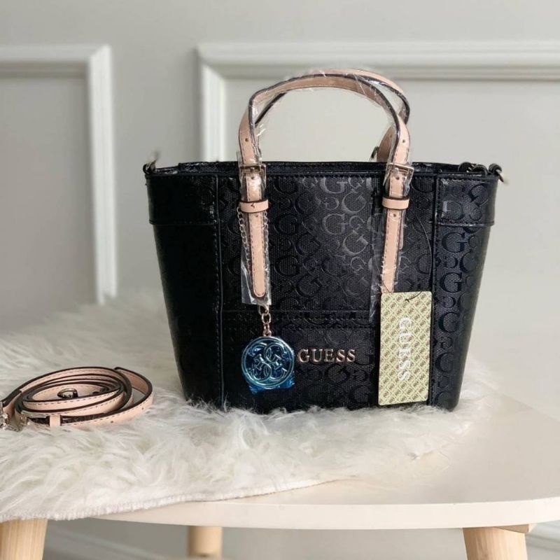 TAS GUESS/GS HAND BAG/SELEMPANG DELANEY MINI G LOGO AUTHENTIC QUALITY
