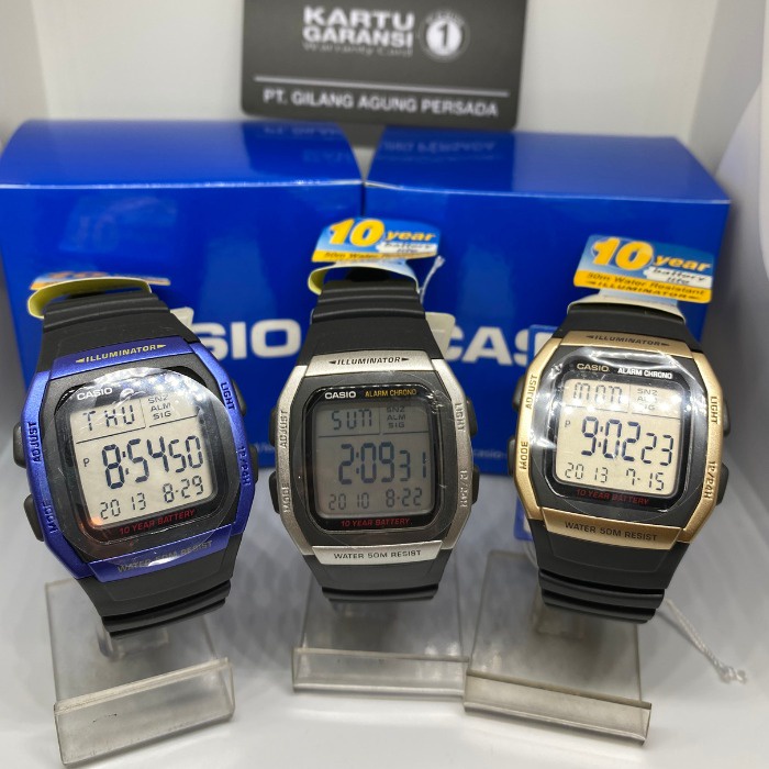 Jam Tangan Pria Murah Casio Digital Original W-96H