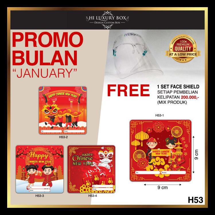 

HANGTAG|HANGTAG IMLEK|HANGTAG CHINESE NEW YEAR|HANGTAG MURAH|9X9| - H53-ALL VARIANT TERMURAH