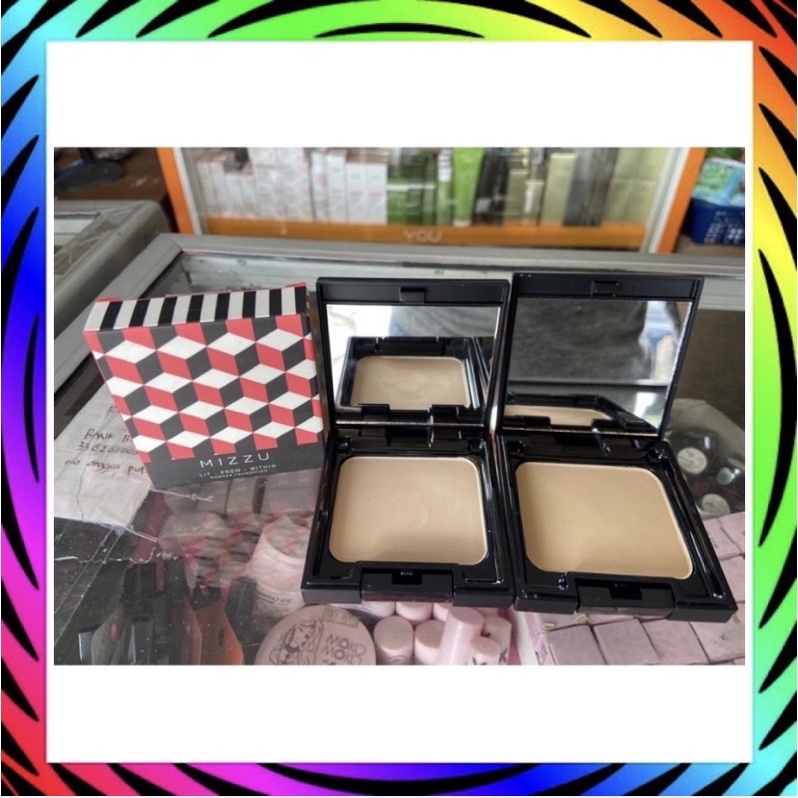 an -- mizzu powder foundation -- bedak padat mizzu + foundation -- two way cake mizzu