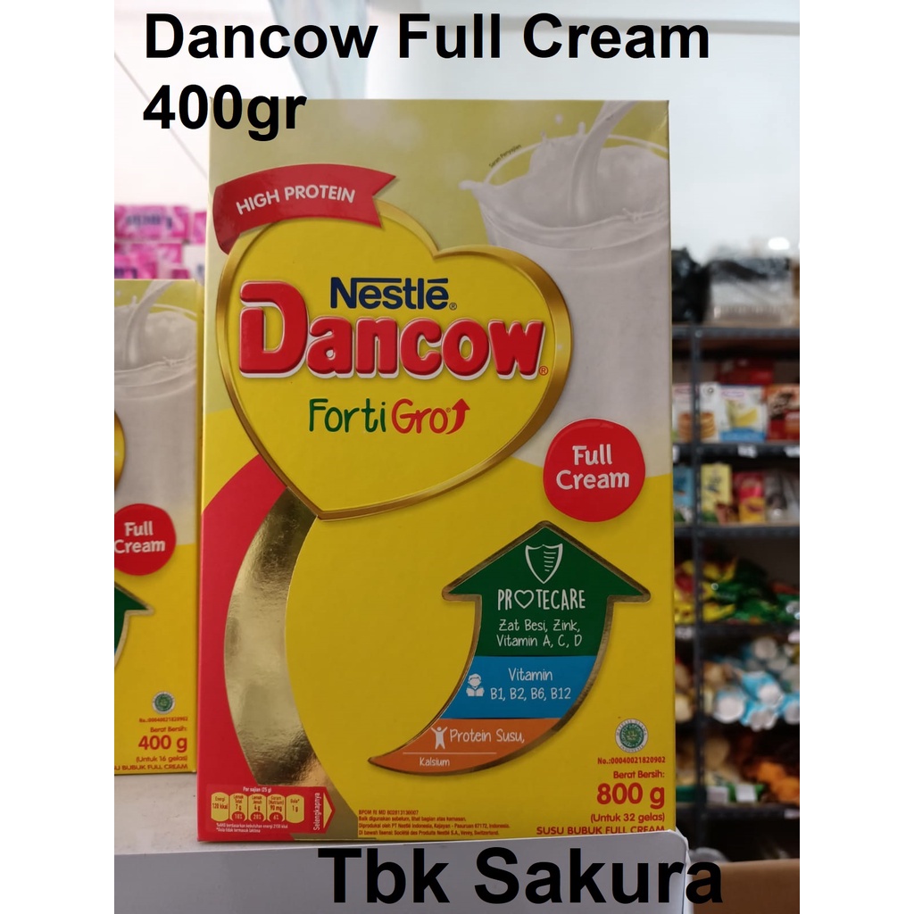 

Dancow Full Cream 780gr / Susu bubuk dancow