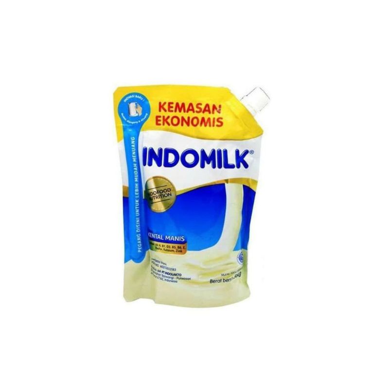 Indomilk Susu Kental Manis Putih SKM Pouch 560 Ml