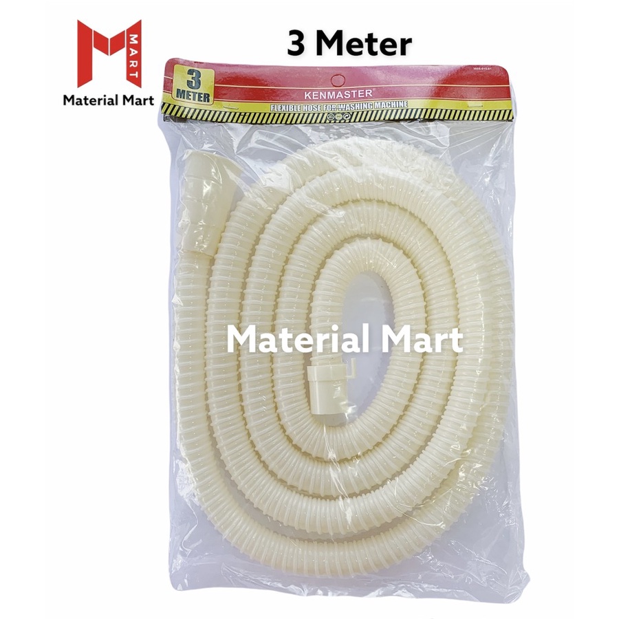 Selang Mesin Cuci 1,5M | Slang Pembuangan Air 2 Meter | Selang 3 Meter | Material Mart