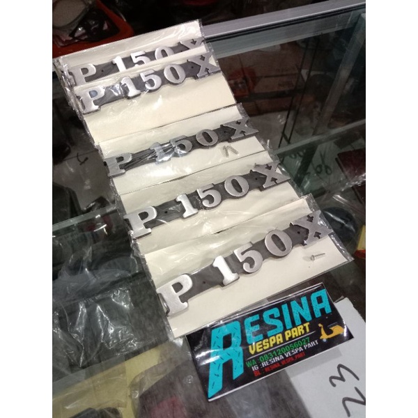 emblem emblim tepong Vespa PX P150X