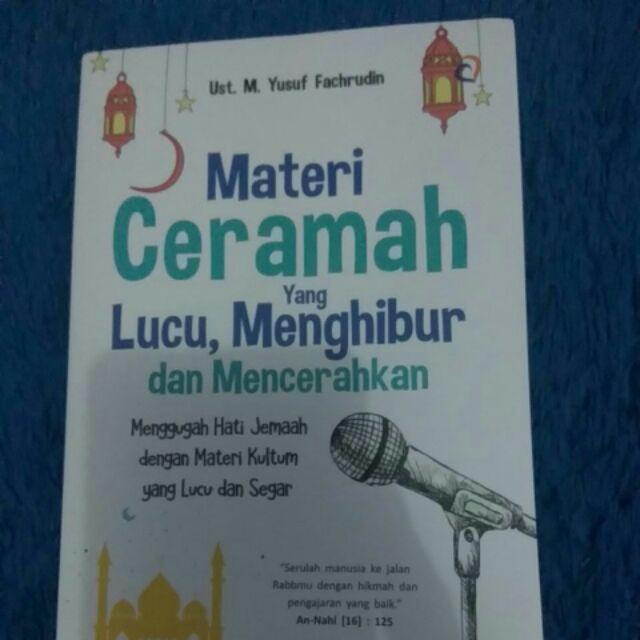 New Buku Materi Ceramah Yang Lucu Menghibur Mencerahkan