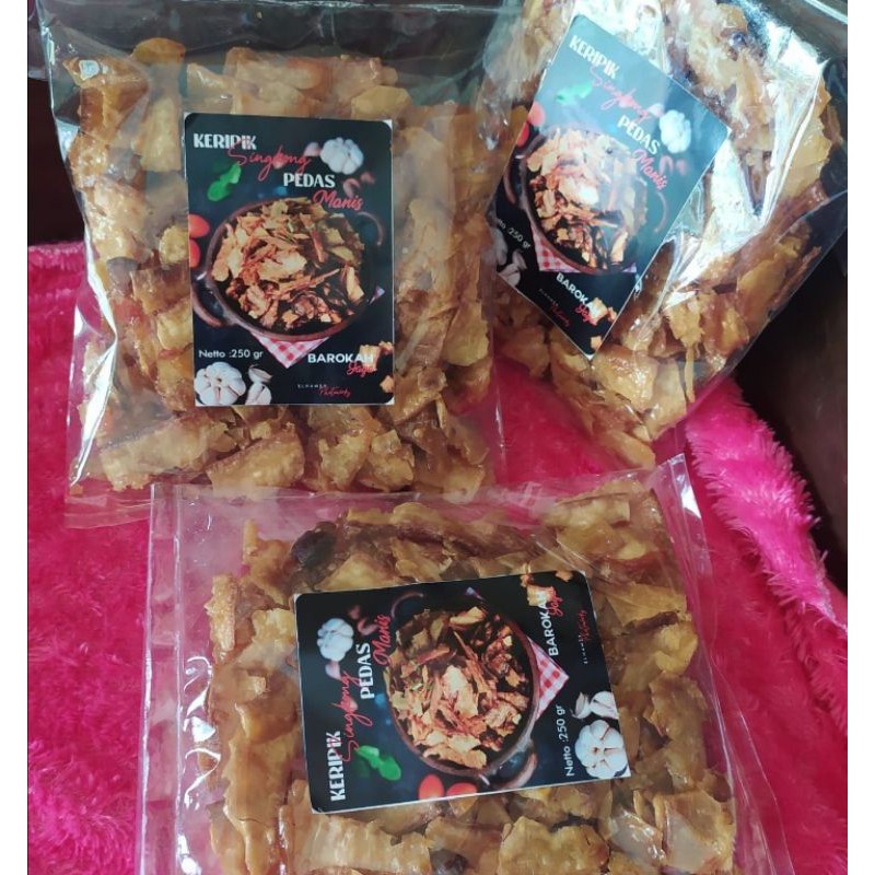 

Keripik Singkong Pedas Manis 250gr