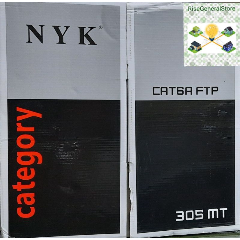 Kabel LAN Outdoor/FTP CAT6/5e Vascolink/Spectra/Zimmlink/NYK UTP/Indoor RJ45 CAT6/5 METAL,ecer meter-NYK FTP 6 OUT CR