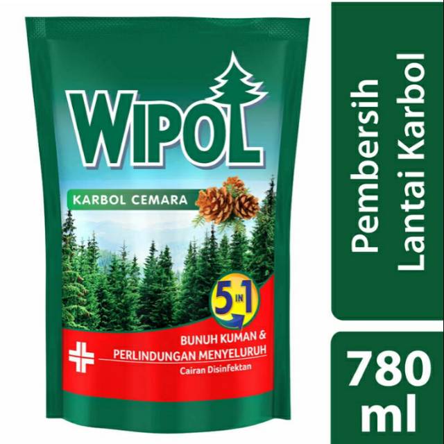 WIPOL Karbol Classic Pine Refill 780ml