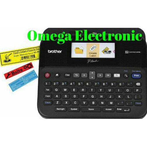 

Resmi Brother Label Printer Pt-D600 - Label Maker Pt D600 Brother 600