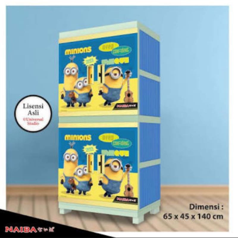 Lemari plastik naiba susun 4