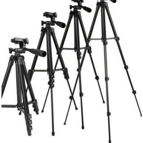 ✪ Tripod Full Black Edition Hitam 3120 3210 1M ➮