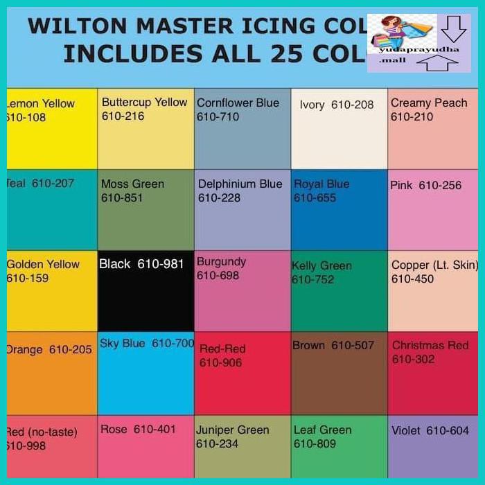 

54Etr7U- Food Coloring Wilton Pewarna Makanan Merek Wilton Pewarna Kue Cake Dll 9Uhhjt7-