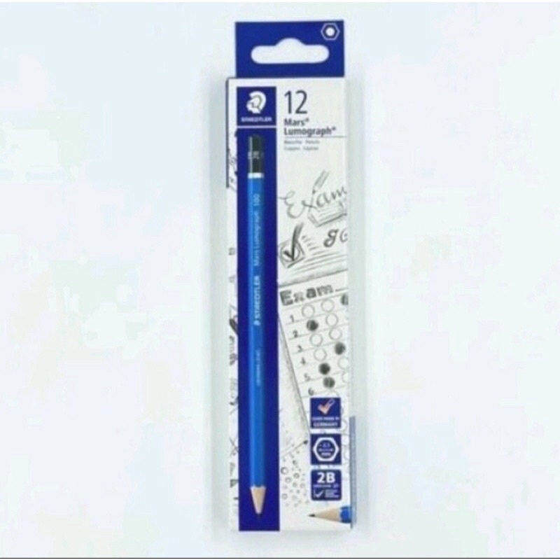 

Pensil 2b Staedler Lumograph hitam