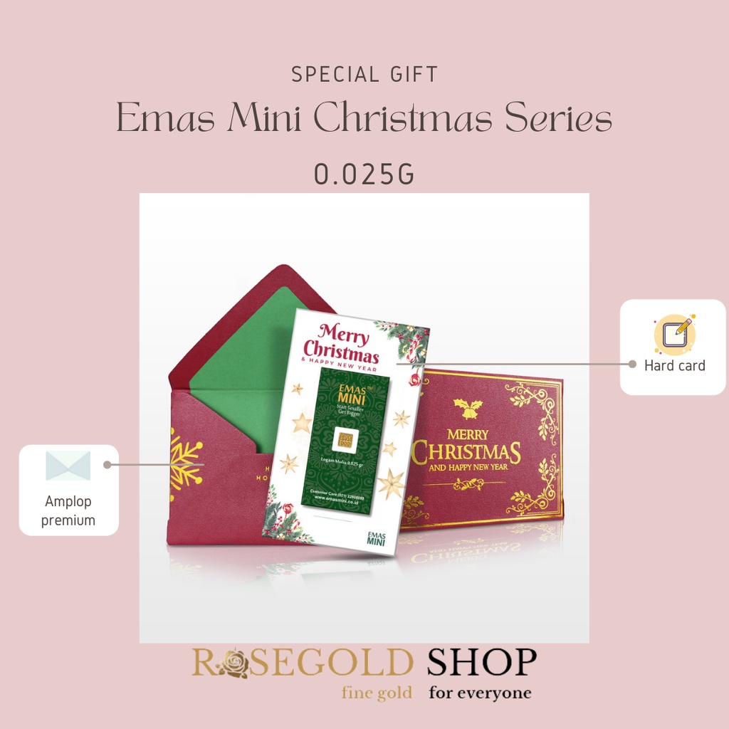 Emas Mini Logam Mulia Gift Series Edisi Christmas Natal