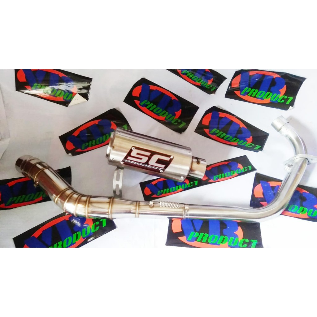 Knalpot Racing Jupiter MX/KING SC PROJECT Titan