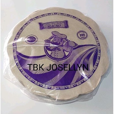 Kertas nasi bunga Macho 25 cm 200 lbr