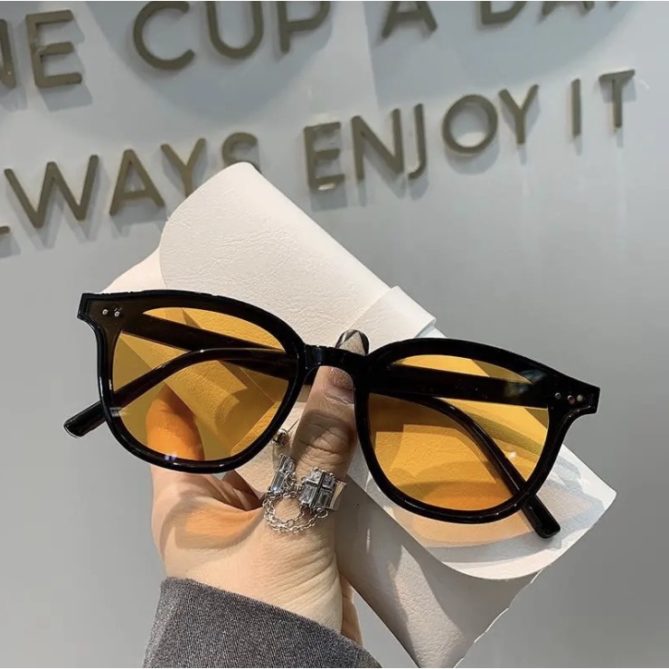 Kacamata Hitam Cowo Cewe Unisex Fashion Kacamata Hitam Retro Gaya Sunglasses Men SG1010