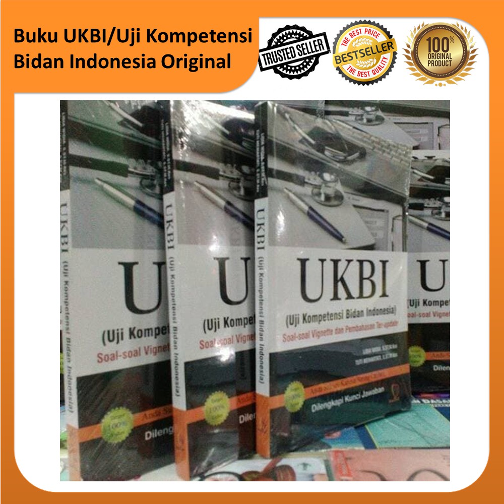 Buku UKBI/Uji Kompetensi Bidan Indonesia/Kebidanan ORIGINAL ASLI