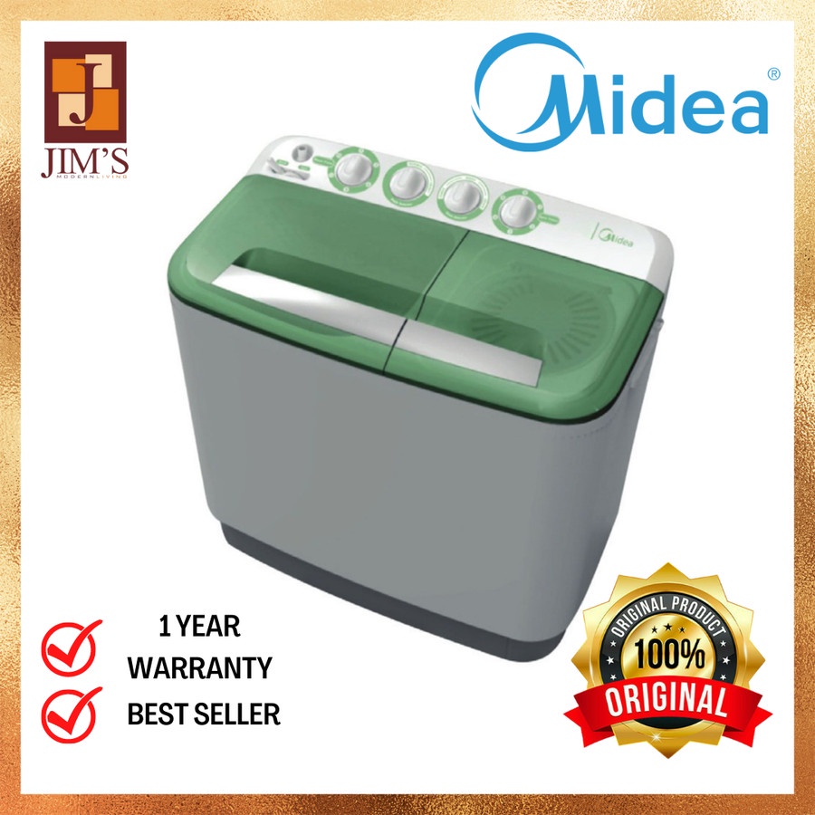 MIDEA MESIN CUCI 2 TABUNG MTD92P501Q 8KG