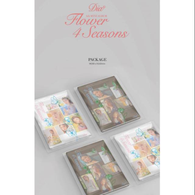 [PO/ALBUMKPOP] DIA - Mini Album Vol.6 [Flower 4 Seasons] WITH POSTER - ALBUM DIA