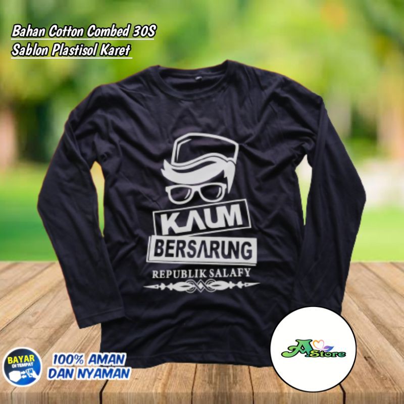KAOS SANTRI / KAOS SANTRI SALAFI / KAOS DAKWAH / KAOS MUSLIM / KAOS DISTRO / KAOS PRIA / ASTORE_08