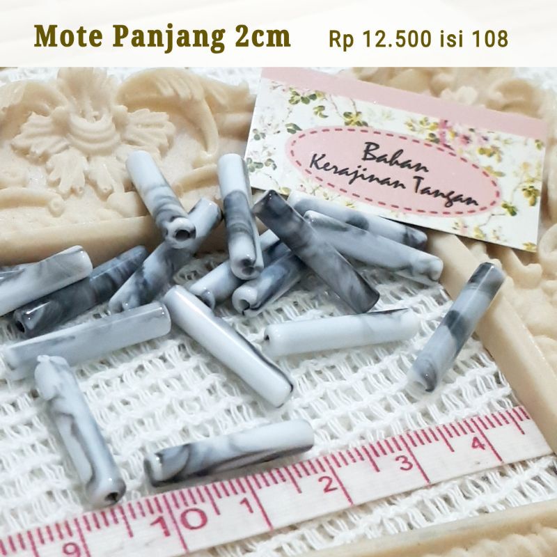 Mote Manik - Manik Panjang , Ring 2cm kualitas bagus