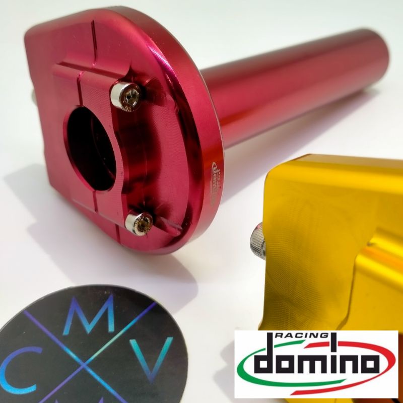 PIPA SELONGSONG GAS SPONTAN CNC TIPIS DOMINO 2 LUBANG / slongsong gas kontan domino cnc 2 kabel slim
