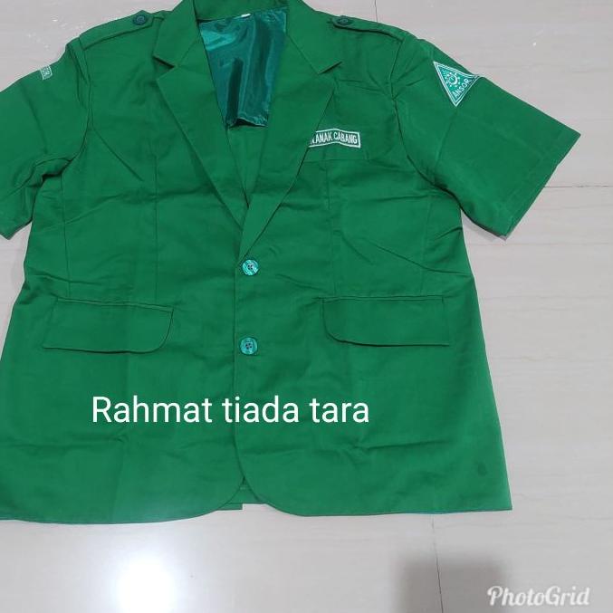 ☟ JAS ANSOR PENDEK + NAMA BORDIR ☈