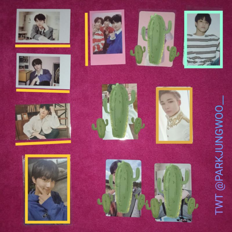 PC TC  ENHYPEN TREASURE B:C KTOWN KONSEP POLAROID MEMBERSHIP OFFICIAL