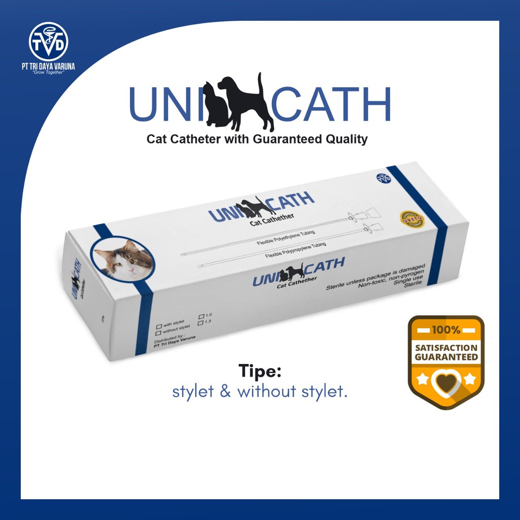 Unicath Cat Catheter Without Stylet 1 pcs