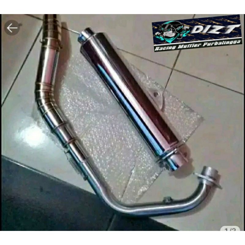 knalpot fulset satria fu thailand leheran bluemond