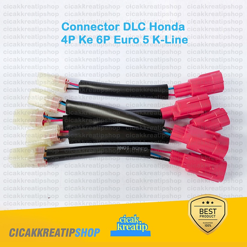Jual Kabel Connector DLC Honda 4 PIN to 6 PIN (Euro 5 KLine) Shopee