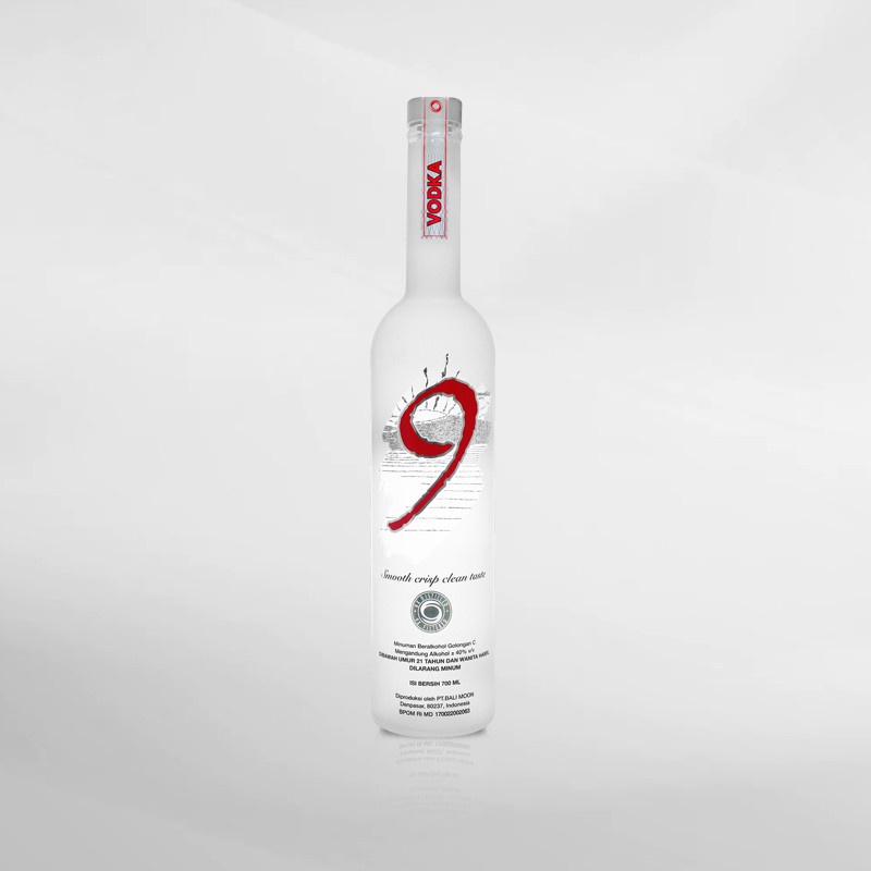 Bali Moon 9 Vodka 700 Ml ( Original &amp; Resmi By Vinyard )