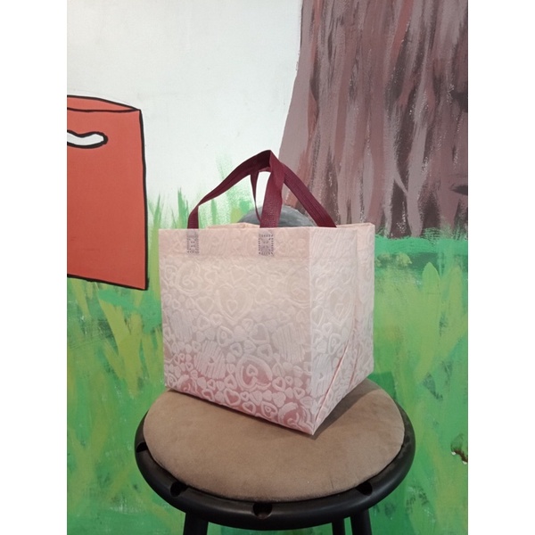 

tas berkat tas jahatan mewah tas box nasi uk 22x22 tas spunbond hajatan