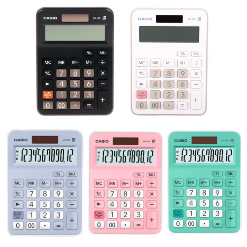 

Calculator CASIO MX-12B Kalkulator Toko / Dagang Standard 12 Digits